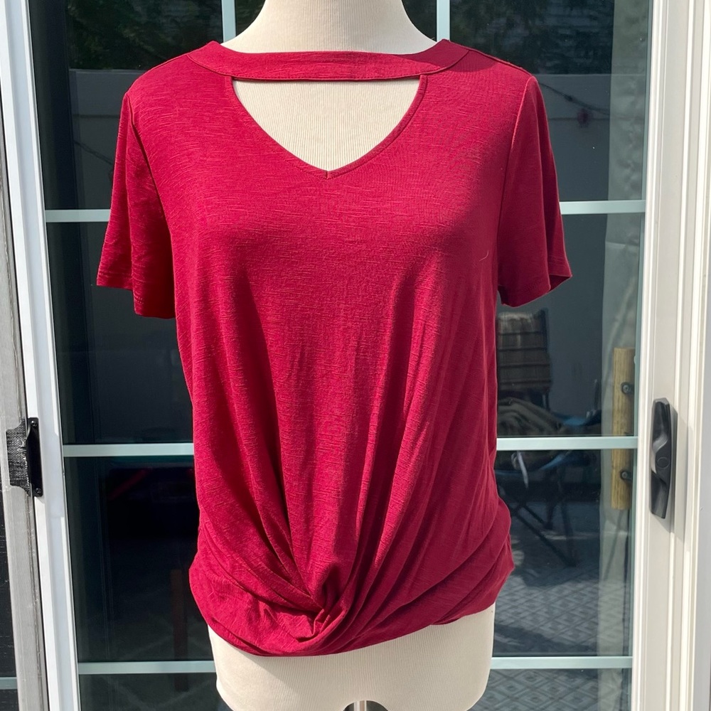 Cut-Out Detail Top